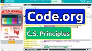 Codeorg Lesson 36B Parameters and Return Practice  Tutorial with Answers  Unit 7 CS Principles [upl. by Bordy]