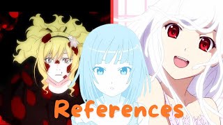 References in monogatari off and monster season part 2 [upl. by Eselahc]