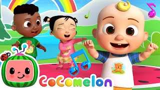 Baby JJ Dances To A Happy Place😁🎶  Dance Party  Fun CoComelon Nursery Rhymes amp Kids Songs [upl. by Cherye834]