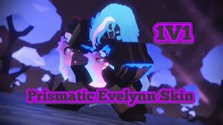 Evelynn Kit Gameplay In Roblox Bedwars [upl. by Enomis]