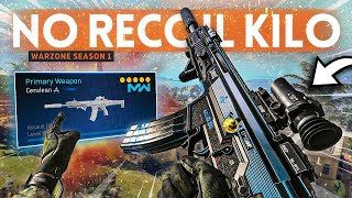 The NO RECOIL KILO Class Setup is a DEMON on Warzone Pacific Caldera [upl. by Celestyna]