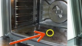 Use This Trick To Clean Your Oven In 5 Minutes [upl. by Adnanref]