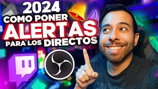 Cómo poner Alertas en OBS usando Streamelements para Twitch Youtube Facebook  PRO TIPS [upl. by Atikahc]