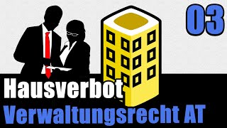 Hausverbot Fiskalisches Hilfsgeschäft  Verwaltungsrecht AT 03 [upl. by Winshell]