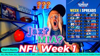 JAGUARS vs DOLPHINS  NFL Week 1 Predictions 2024 [upl. by Diba]