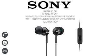 Review Sony MDREX110AP  Auriculares Stereo Economicos [upl. by Aysab]