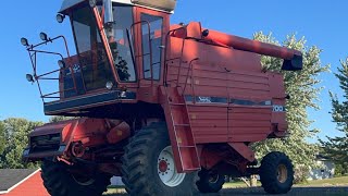 White 8700 Combine Maintenance Part 3 Ready To Roll [upl. by Lucio]