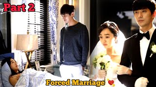 Forced Marriage 💘 of Cold CEO with Poor Girl  Part 2  Korean Drama Explained in Hindi [upl. by Namharludba881]