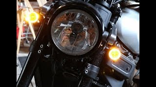 HowTo Montage Kellermann Bullet an Yamaha XSR 900 [upl. by Laise]