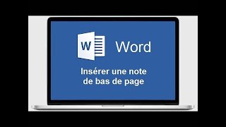 Inserer une Note de bas de page à droite [upl. by Fonzie]