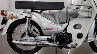 FULL RESTORATION ABANDONED MOTORCYCLE HONDA C70Z DONE [upl. by Aiepoissac]