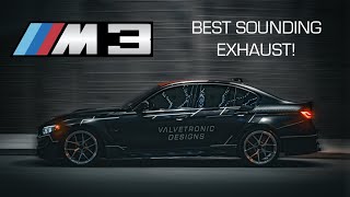 BEST STOCK DOWNPIPE SOUND BMW F80 M3 With Full Titanium Exhaust  Stock Downpipes [upl. by Shoemaker]