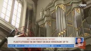 Het past luiken orgel Westerkerk in Amsterdam kunnen naar Enschede [upl. by Airaet]