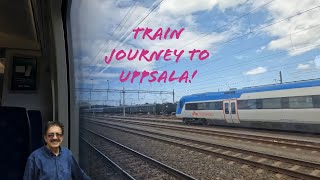 Stockholm Series 18 Journey to Uppsala by SJ Intetcity Teain 4K 60fps travel stockholmguide [upl. by Burkhart]