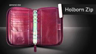 Filofax Holborn Zip Organisers [upl. by Linzer938]