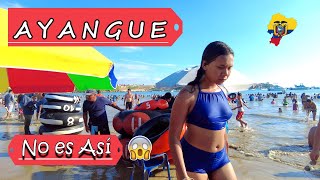 Quedamos IMPACTADOS con el Carnaval 😬 de AYANGUE en Ecuador [upl. by Suivatna]