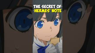 What did Hermes note given to Hestia contain danmachiseason5 danmachi anime [upl. by Benedicto613]