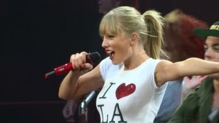 Taylor Swift  quot22quot Live in Los Angeles 81913 [upl. by Niwre]