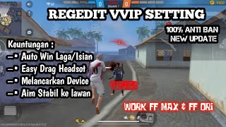 REGEDIT AIMLOCK 90 👾  FILESETTING  STABILIZER ‼️  AUTO WIN ISIAN 😋😍 [upl. by Karub]