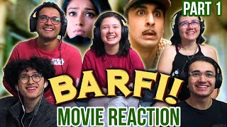 BARFI Movie Reaction  Part 1  First Time Watching  MaJeliv  Priyanka Chopra  this is true love [upl. by Nyvrem666]