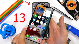 The iPhone 13 Pro Max has TWO Secrets inside  Teardown [upl. by Nylknarf]