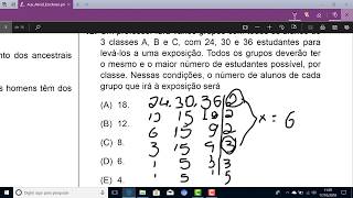 MATEMÁTICA PARA CONCURSOS Auxiliar de Atividades Escolar  Análise de questões anteriores [upl. by Anselma]