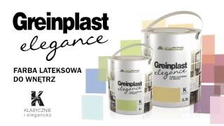 Greinplast Elegance  farba lateksowa do wnętrz [upl. by Llirrem617]