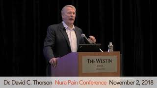 Dave Thorson MD  2018 Nura CME Pain Conference [upl. by Nosbig]