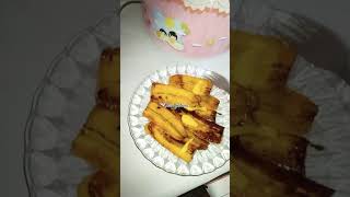 Sarapan pagi Dengan Pisang goreng susu butter 1KCreator [upl. by Nylsaj]