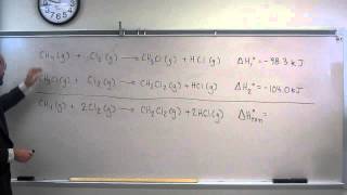 Calculate Standard Enthalpy of Reaction ∆H°rxn By Reaction Addition Method 001 [upl. by Ahsad]