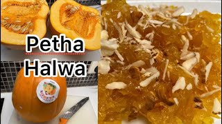 Petha Halwa Recipe  Pumpkin Halwa [upl. by Oniliuqnart773]