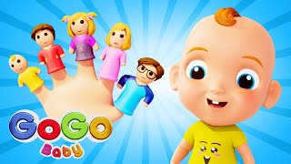 Baby Finger Song  Daddy Finger  GoGo Baby  Nursery Rhymes amp Kids Songs [upl. by Lotsyrk]