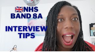 🇬🇧NHS Band 8a interview tips [upl. by Emmey971]