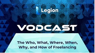 VODCAST EP 3 The Who What Where When Why and How of Freelancing [upl. by Htidirrem]