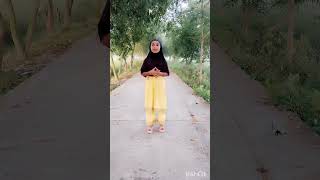 Namaz ke bolo na kaj ache 😇🤲  short  shotsfeedsmashallahcute baby refaat aafiya vlogs 🥰❤️ [upl. by Latsyk844]