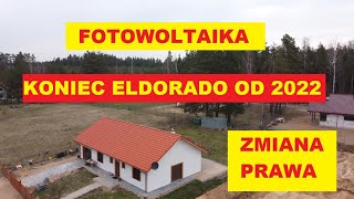 Fotowoltaika koniec eldorado lepiej już było [upl. by Eselahc979]