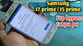 Samsung j5 j7 prime frp bypass [upl. by Annawad993]