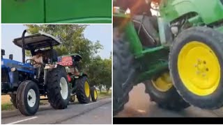 jhon deere 5210 k sath kiya apne 3630 ka tochan 🔥 [upl. by Edan]