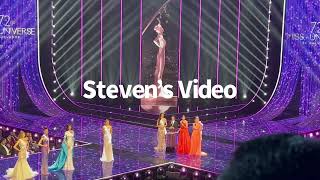 Miss Universe 2023  Top 5 Question amp Answer Round Audience View [upl. by Viviene929]