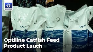 Skretting Nig Ltd Launches Optiline Catfish Feed [upl. by Abekam]