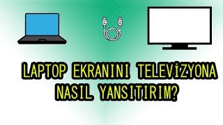 Kablosuz Bilgisayar Ekranını Televizyona Nasıl Bağlarım 2023  Laptopu tvye yansıtma [upl. by Llehcear603]