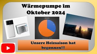 Daikin Altherma Verbrauch im Oktober [upl. by Rodger208]