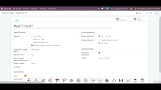 Employee Leave Encashment Odoo Module  Leave Encashment V16 Odoo [upl. by Latsyek]