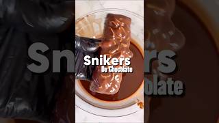 Snikers de Chocolate super deliciosos chocolateria snikers cocinaencasa [upl. by Ranip]