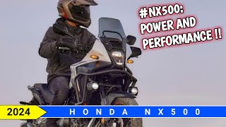 2024 Honda NX500 Adventure Redefined [upl. by Zerla]