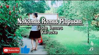 Elsie James  Nokomus romus piupusan karaoke video  Apa kau lagu [upl. by Ajan]