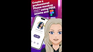 Sneak Peak Create a Phone Screen Mockup in Figma in under 30 minutes [upl. by Almap]