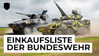 Einkaufsliste der Bundeswehr für das 1 Halbjahr 2024 [upl. by Attenauq]