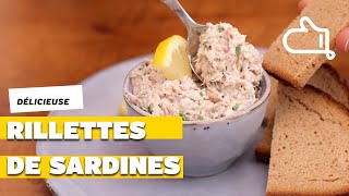 Délicieuse recette de rillettes de sardines archi simple [upl. by Assirec650]