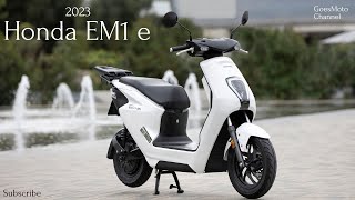 The Future of Urban Mobility  2023 Honda EM1 e Electric Scooter Review [upl. by Cheung]